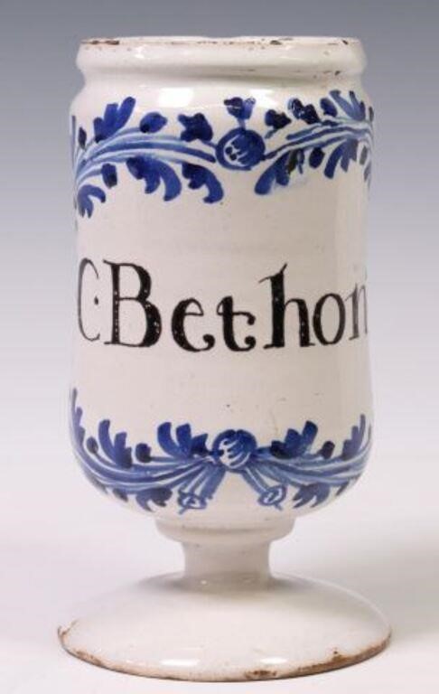 DELFT BLUE & WHITE APOTHECARY