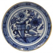 DELFT BLUE & WHITE FAIENCE CHA