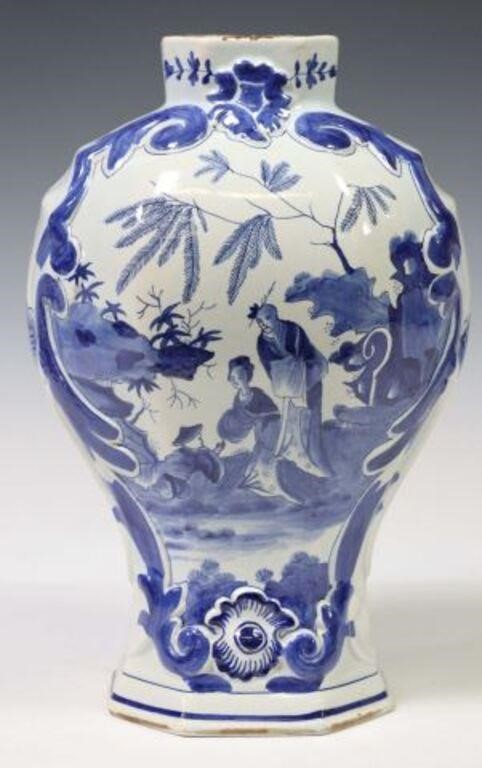 DELFT BLUE & WHITE TIN-GLAZED