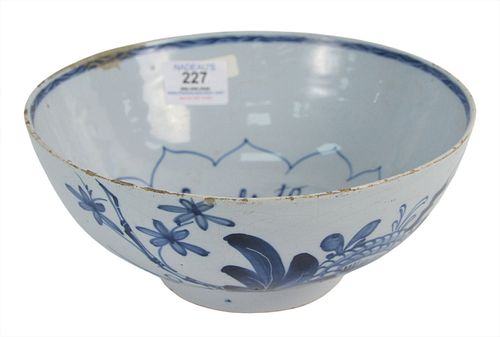 DELFT BOWL INTERIOR MARKED "SUCCESS