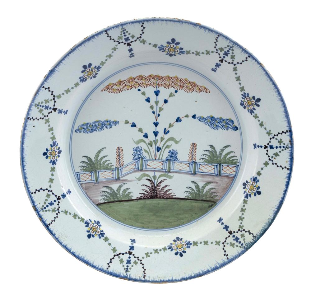 DELFT CHARGER 18TH CENTURY DIAMETER