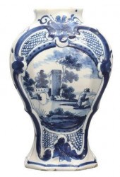 DELFT DE DRIE KLOKKEN BLUE & W