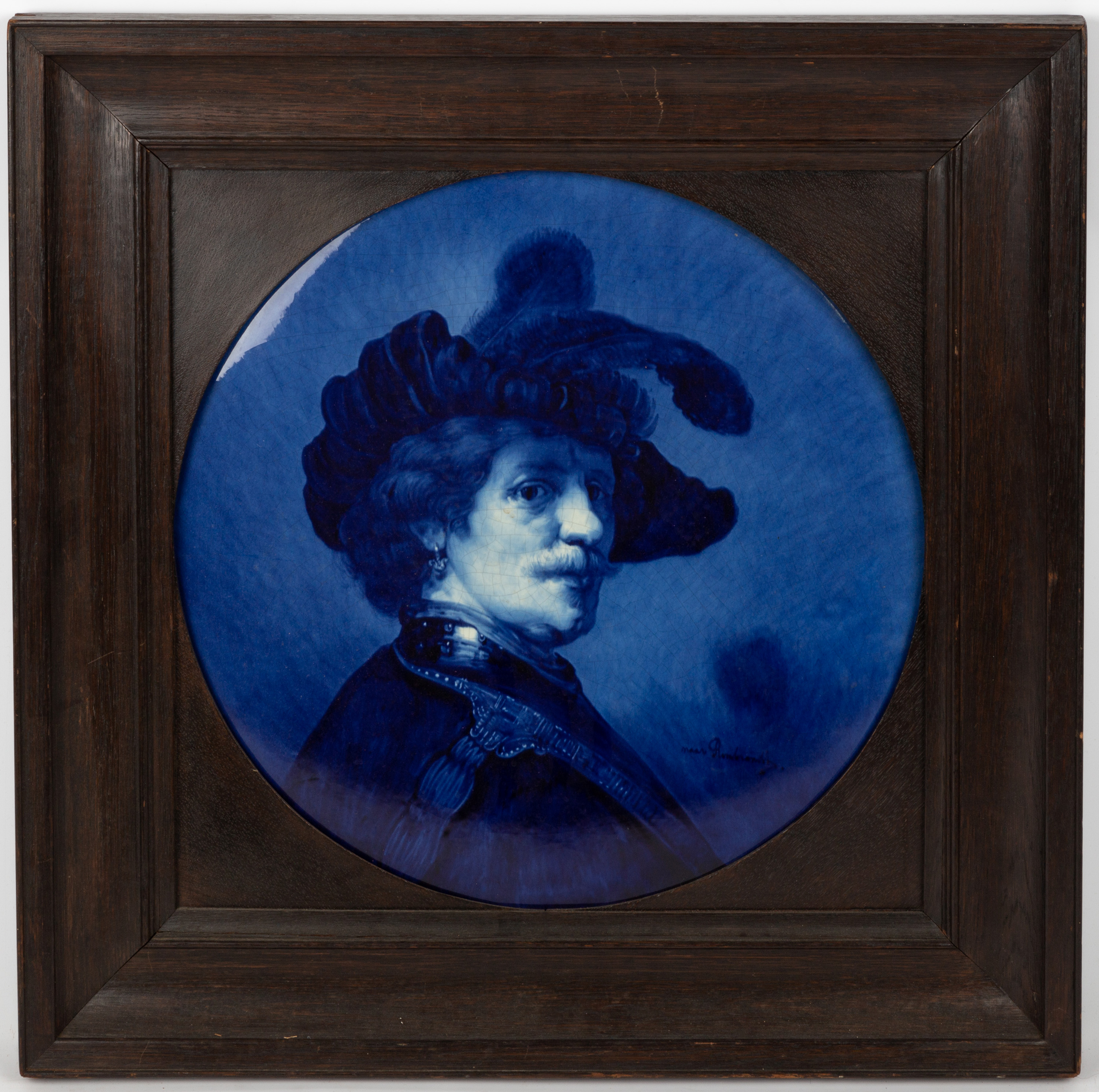 DELFT HAND PAINTED PORCELAIN PLAQUE