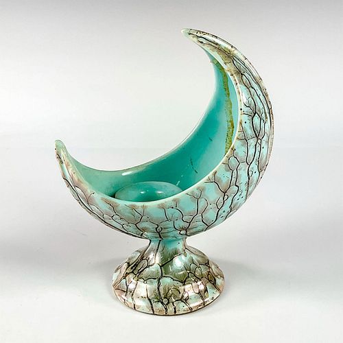 DELFT HOLLAND AQUA CRESCENT MOON