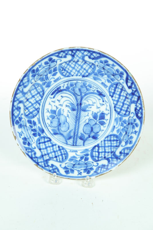 DELFT PLATE.  Probably Netherlands