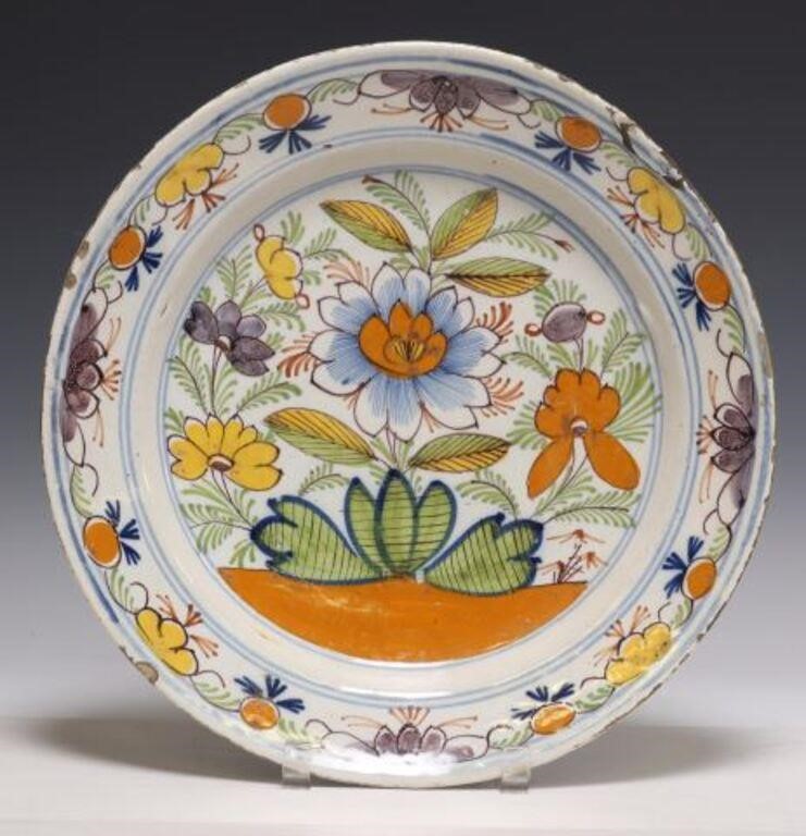 DELFT POLYCHROME FLORAL