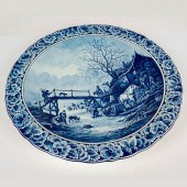 DELFT PORCELAIN BLAUW DECORATI