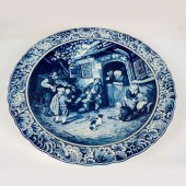 DELFT PORCELAIN BLAUW DECORATI