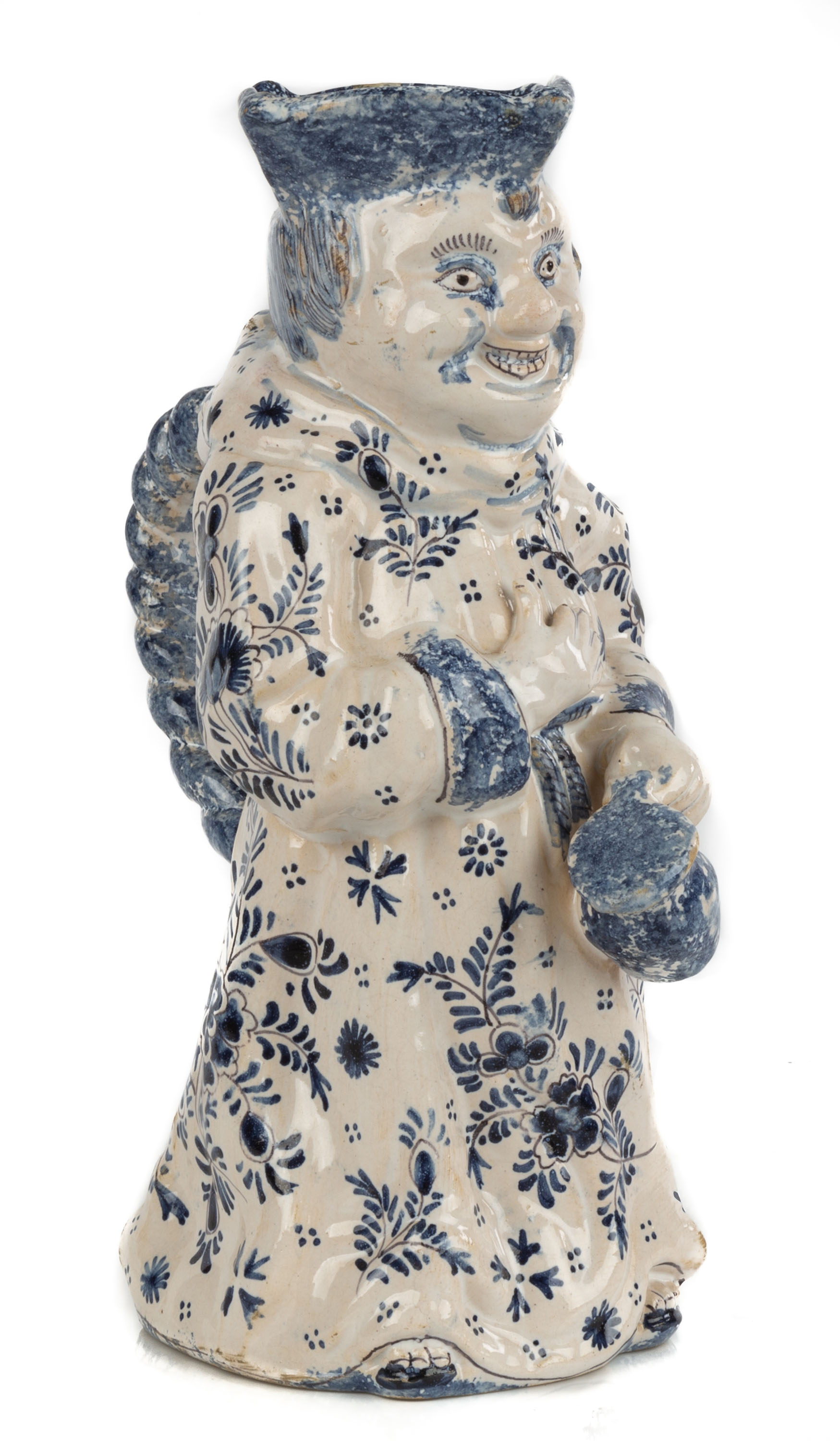 DELFT TOBY JUG 18th/19th century.