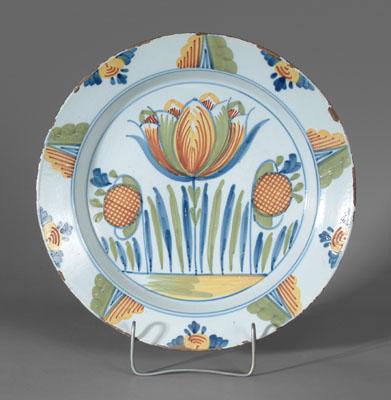 Delft tulip charger, vivid