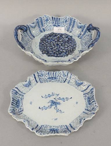 DELFT TWO-PIECE LOT TO INCLUDE