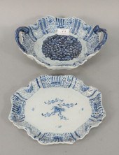 DELFT TWO-PIECE LOT TO INCLUDE