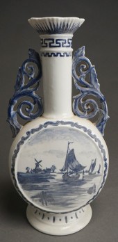 DELFT-TYPE BLUE AND WHITE PILG