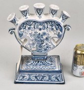 DELFTWARE BLUE & WHITE TULIP V