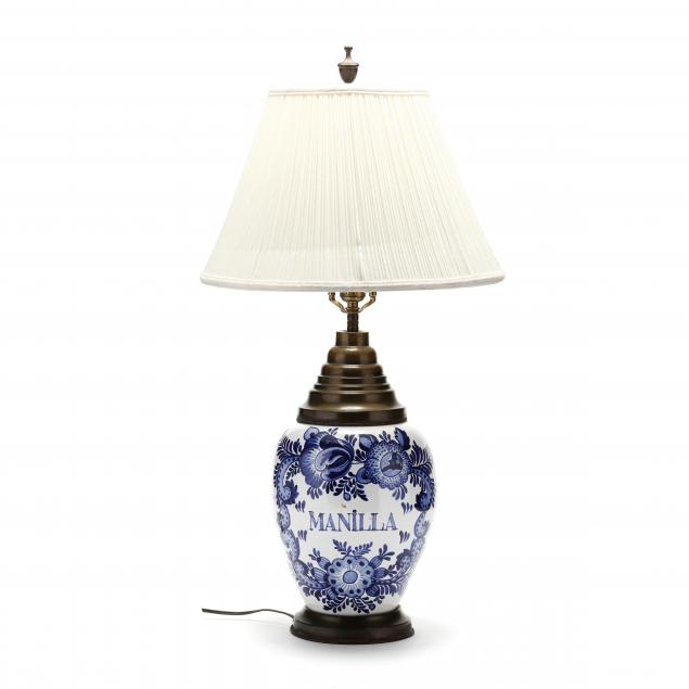 DELFTWARE "MANILLA" CERAMIC TOBACCO
