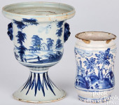DELFTWARE URN AND ALBARELLO, E
