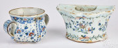DELFTWARE WALL POCKET AND POSS