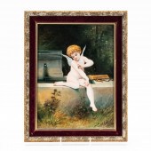 DELINIERES & CO, PAINTED PORCE