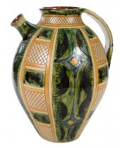 DELLA ROBBIA POTTERY PITCHER V
