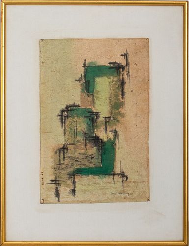 DELLA WEINBERGER ABSTRACT ACRYLIC