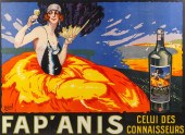 DELVAL: "FAP' ANIS" FRENCH ADV