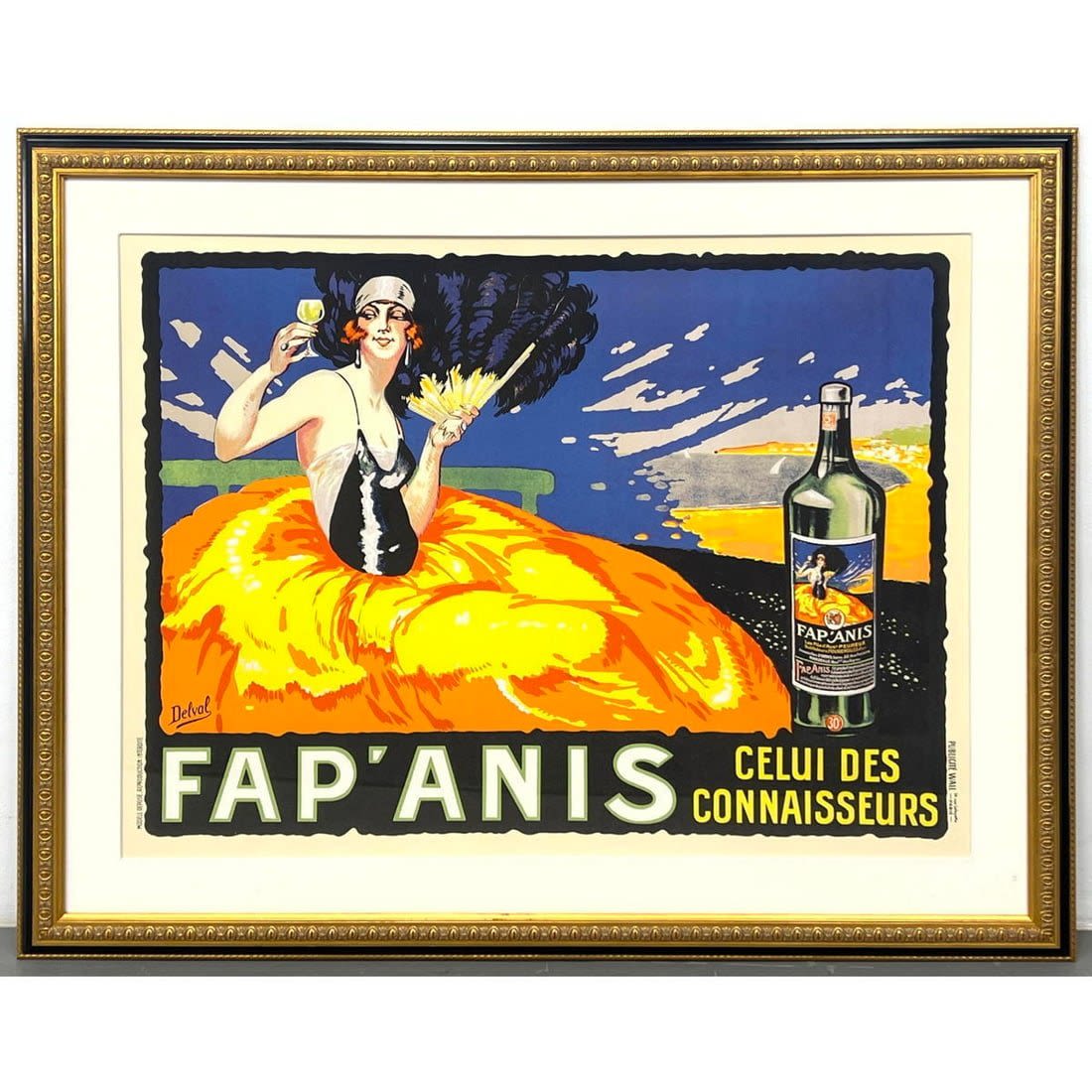 Delval French advertising poster