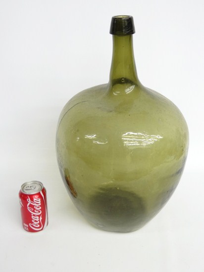 Demijohn bottle. 20'' Ht.
