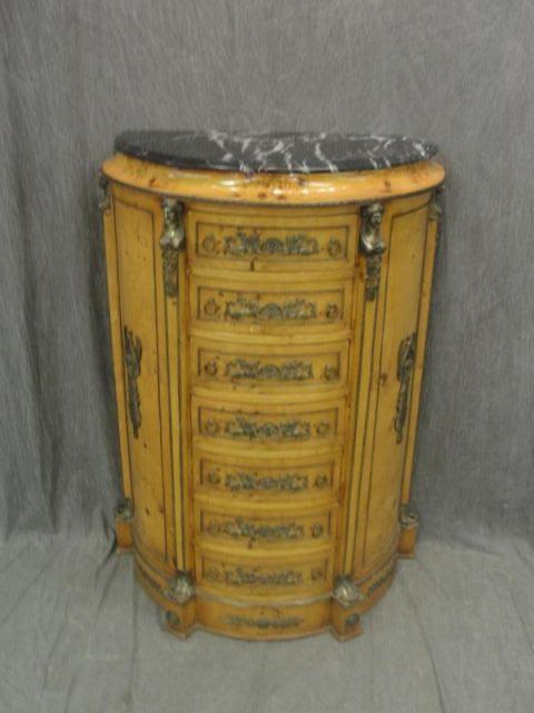 Demilune Burlwood and Marbletop