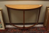 DEMILUNE CONSOLE TABLE, THE KE