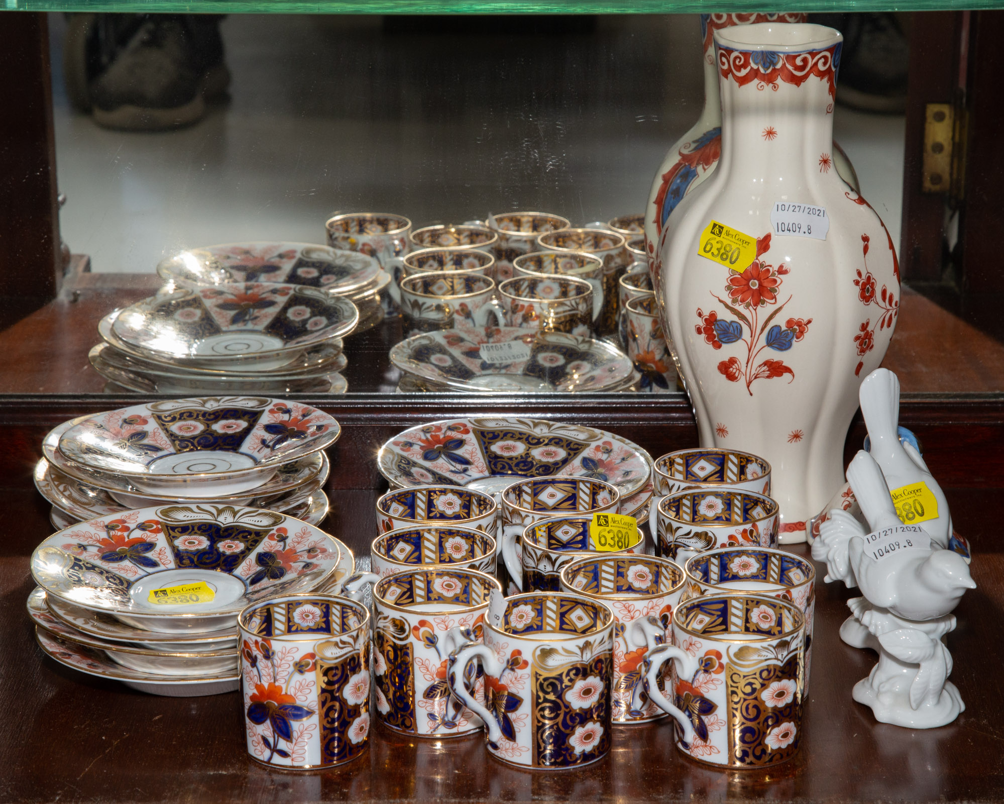 DEMITASSE CUPS & SAUCERS;