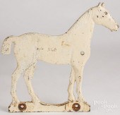 DEMPSTER PAINTED CAST IRON HOR
