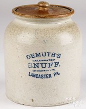 DEMUTH'S LANCASTER STONEWARE S