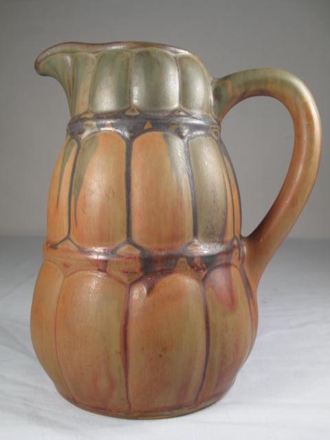 Denbac art pottery pitcher.