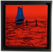 DENIS LEBECQ (B 1965) VOILE OU