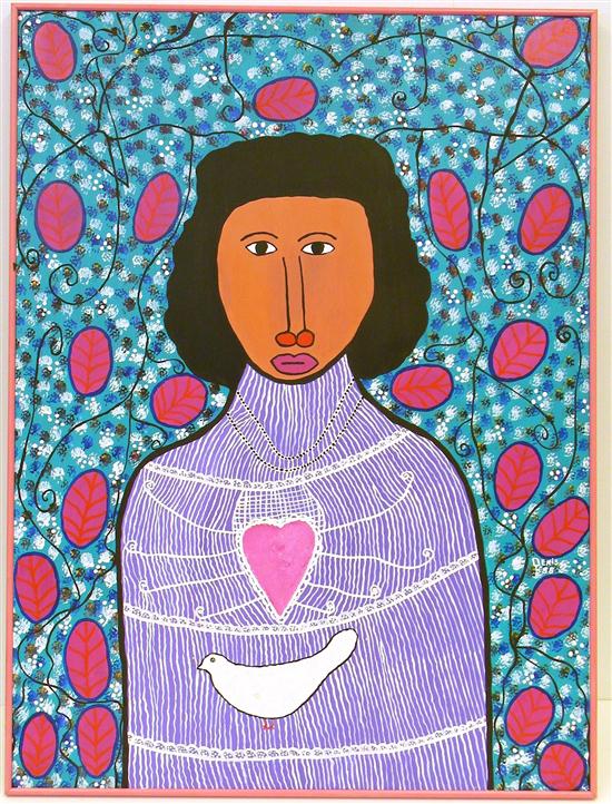 Denis Smith  acrylic on masonite 