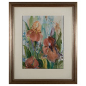 DENISE COLLINS: IRISES<br>Wate