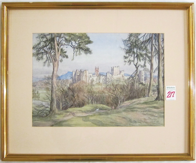 DENNIS FLANDERS WATERCOLOR