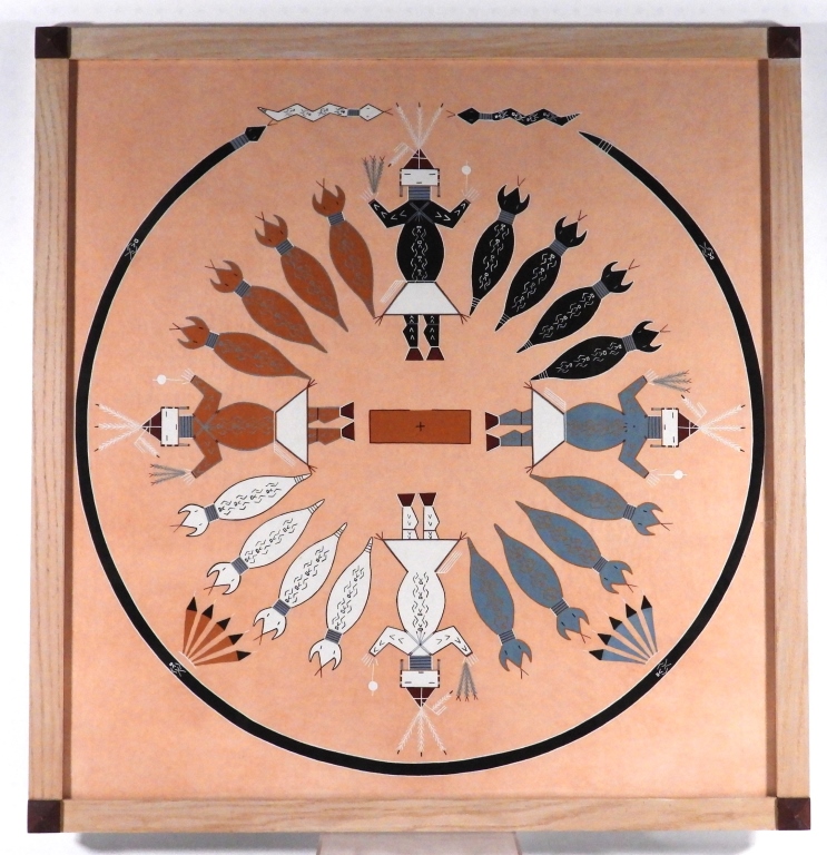 DENNIS HATHALE NATIVE AMERICAN SAND