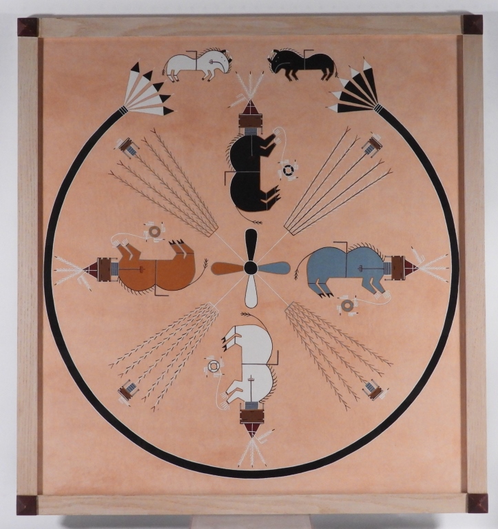 DENNIS HATHALE NATIVE AMERICAN SAND