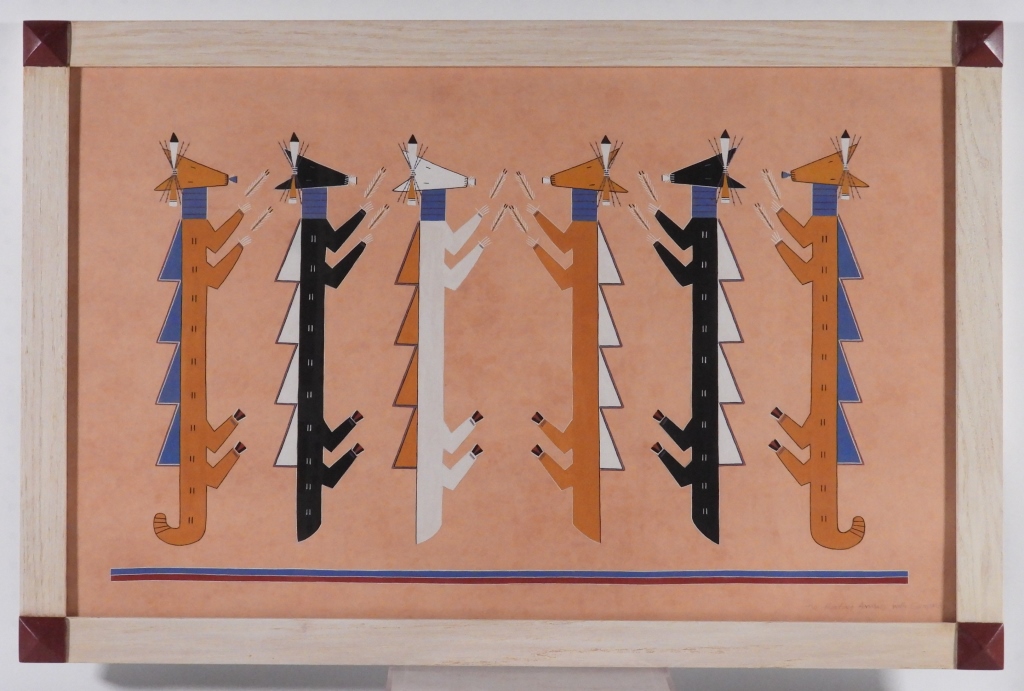 DENNIS HATHALE NATIVE AMERICAN SAND