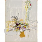 DENNIS HOLLINGSWORTH, OIL ON C