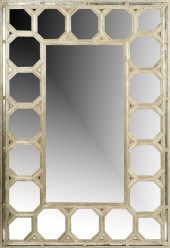 DENNIS & LEAN SILVERED MIRRORD