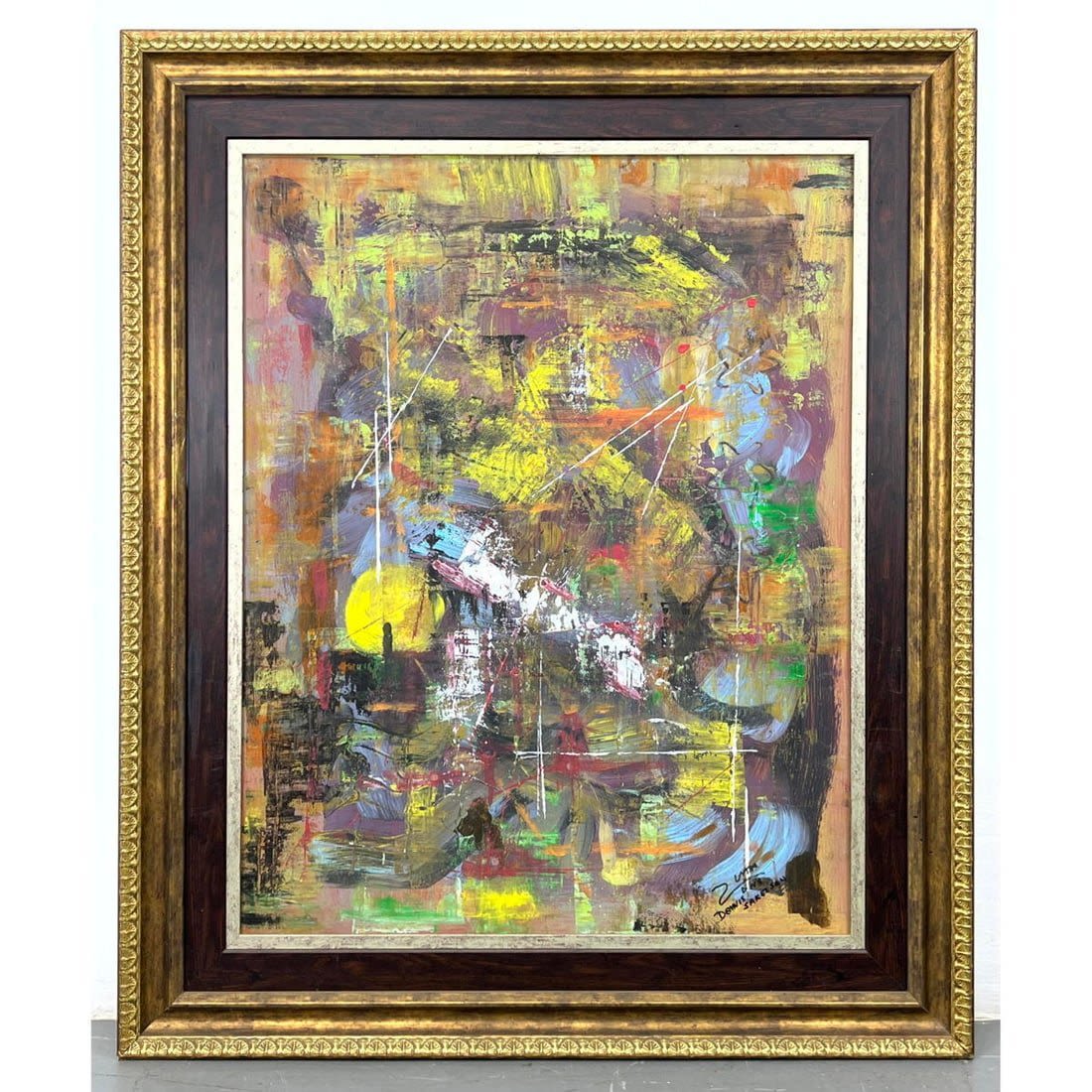 DENNIS SAKELSON Abstract Painting
