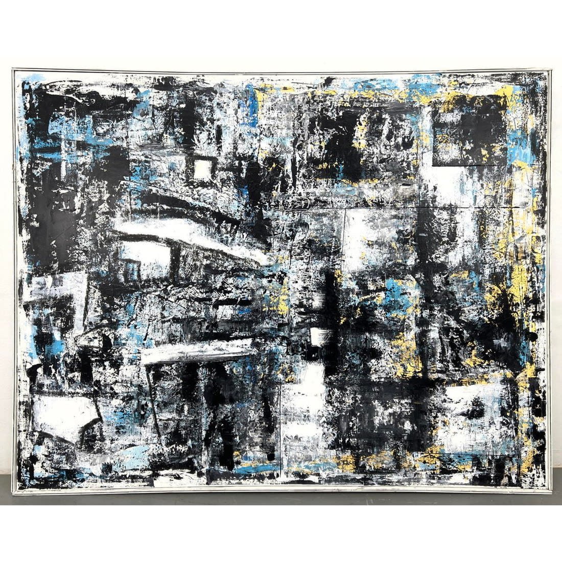 DENNIS SAKELSON Modernist Acrylic