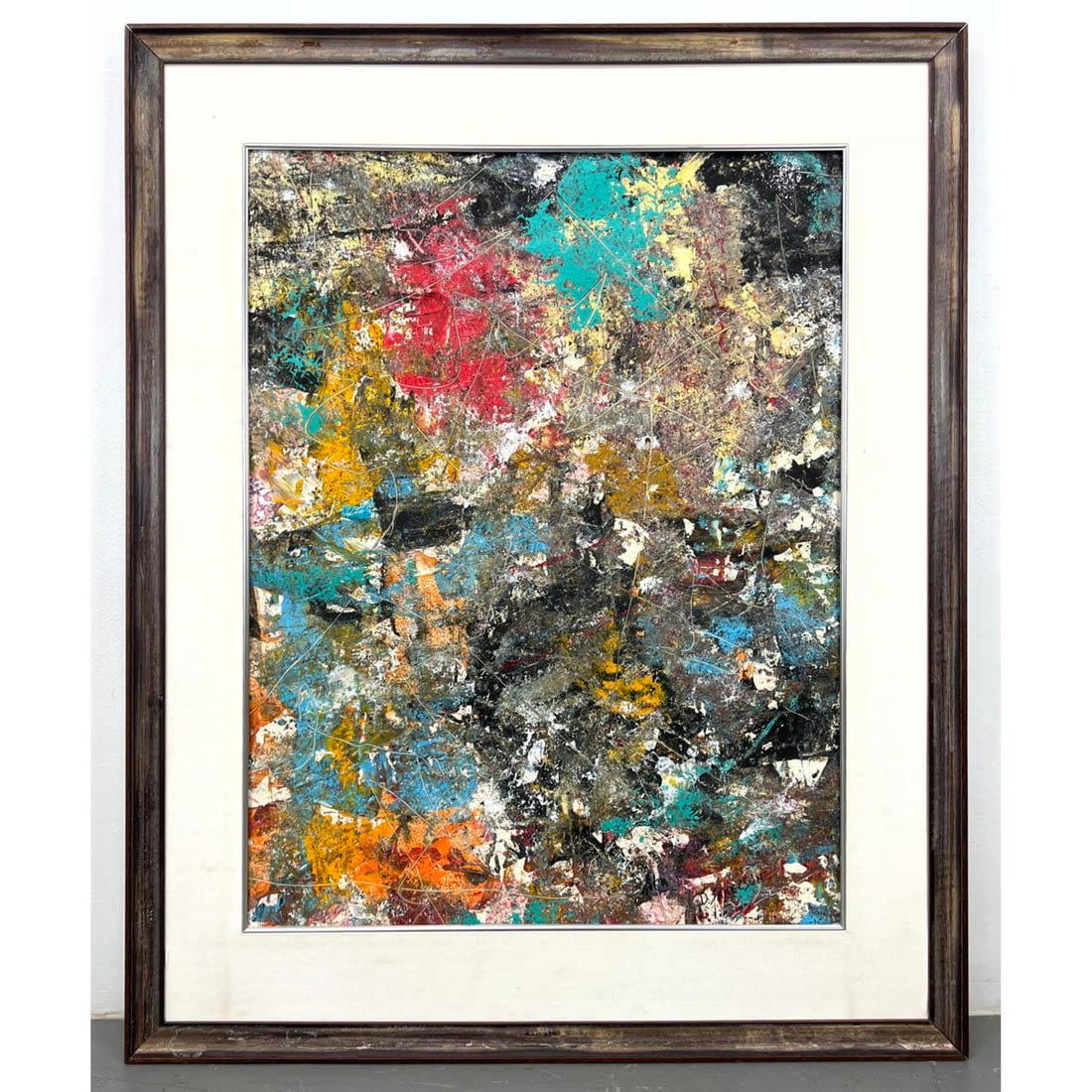 DENNIS SAKELSON Modernist Acrylic