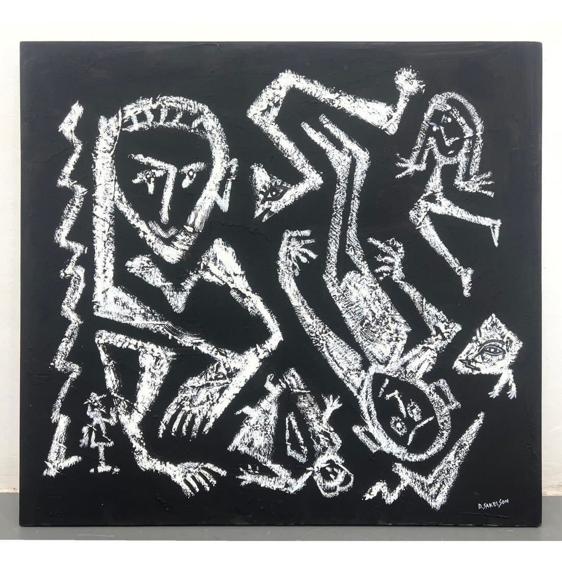 DENNIS SAKELSON Modernist Figural