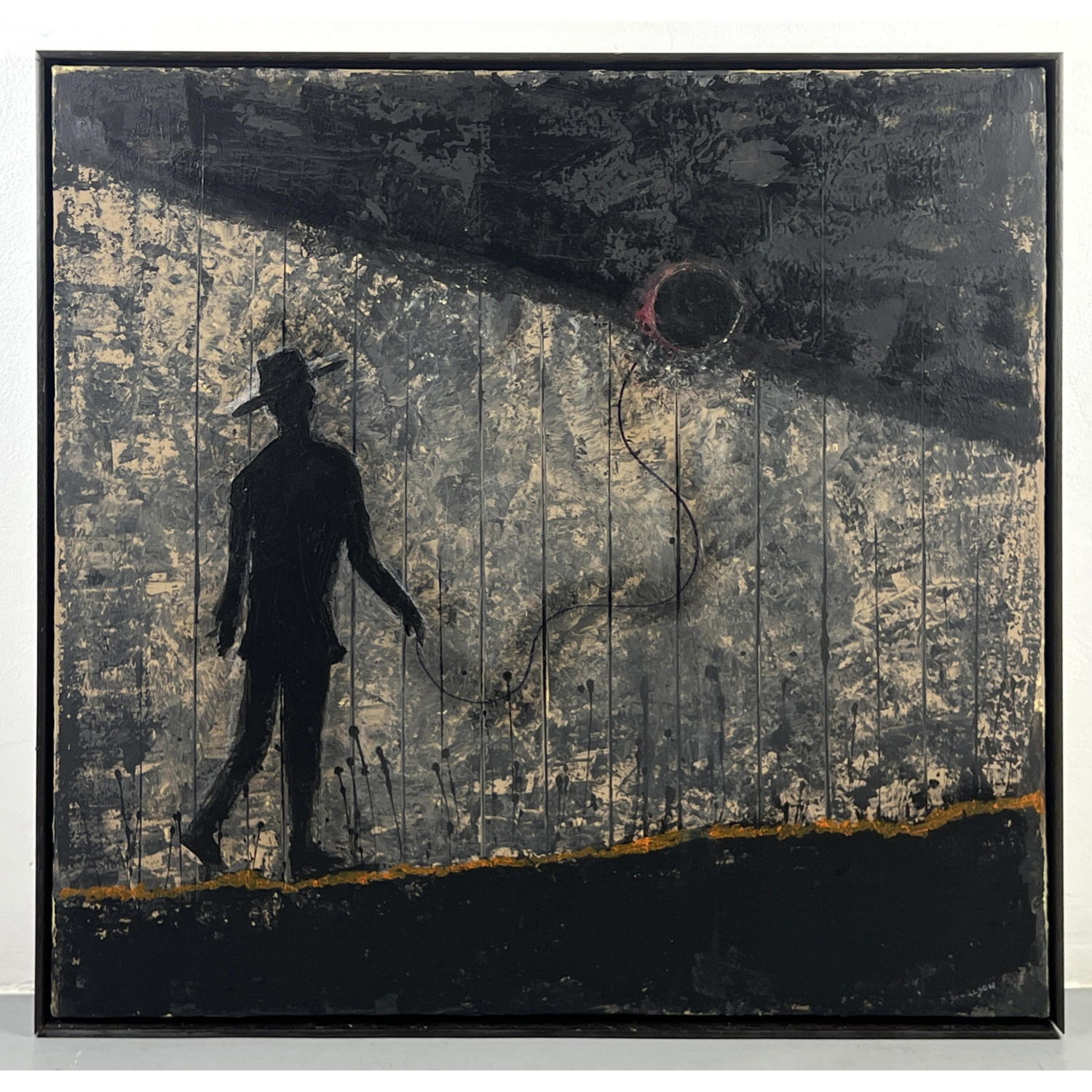 DENNIS SAKELSON oil painting on