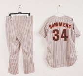DENNY SOMMERS GAME WORN SAN DI