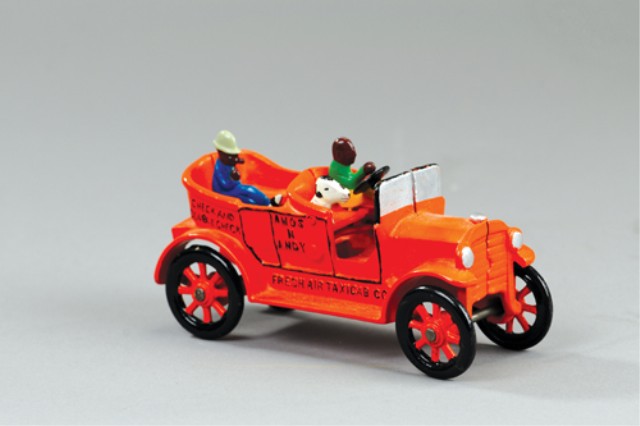 DENT AMOS 'N ANDY TAXICAB Cast iron