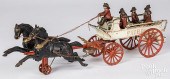DENT CAST IRON HORSE DRAWN PAT